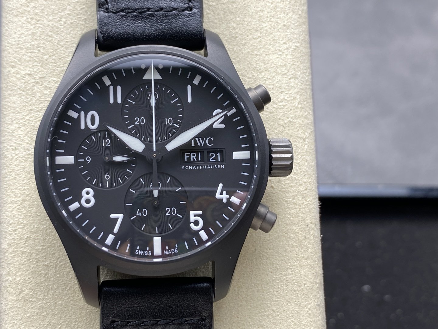 IWC Pilot’s Watch Double Chronograph Top Gun
