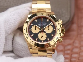 ROLEX DAYTONA 116508 YELLOW GOLD ORIGINAL CAL.4130 MOVEMENT 904L ST 1:1 Superclone