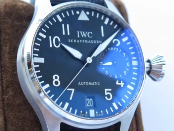 IWC BIG Pilot’s Alexei Nemov IW500431 Functional Power Reserve 1:1 Superclone detail 2