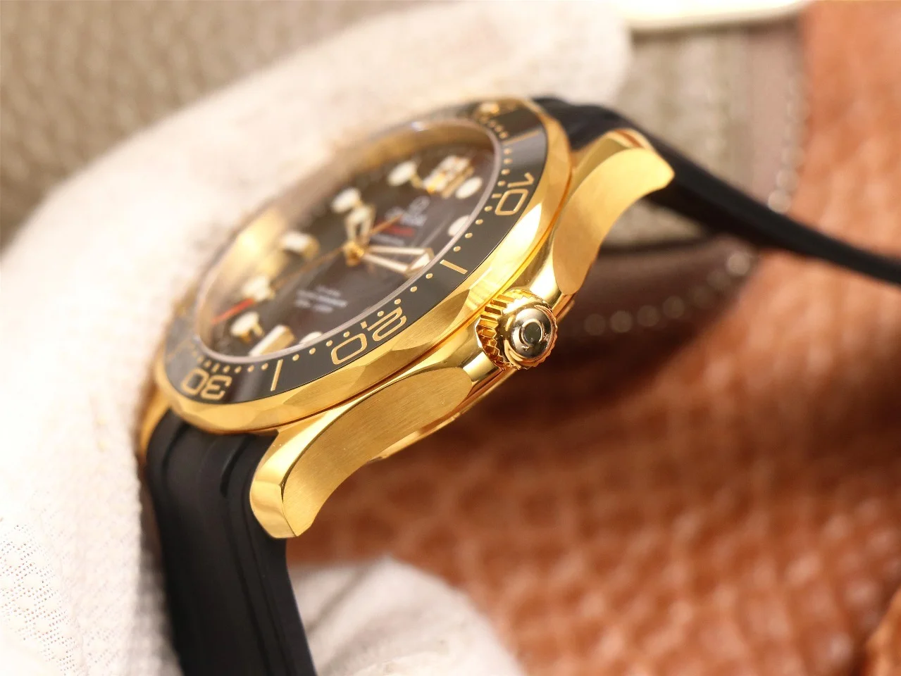 Omega Seamaster 300M Co-Axial Master 18K Gold - 1:1 Superclone