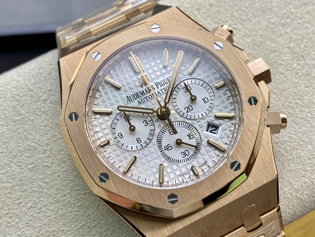 Audemars Piguet Royal Oak Chronograph Rose Gold on 904L Steel - 1:1 Sup 1 4d39d6_ace8855700794a1696935ab37b1016b0mv2-1.webp