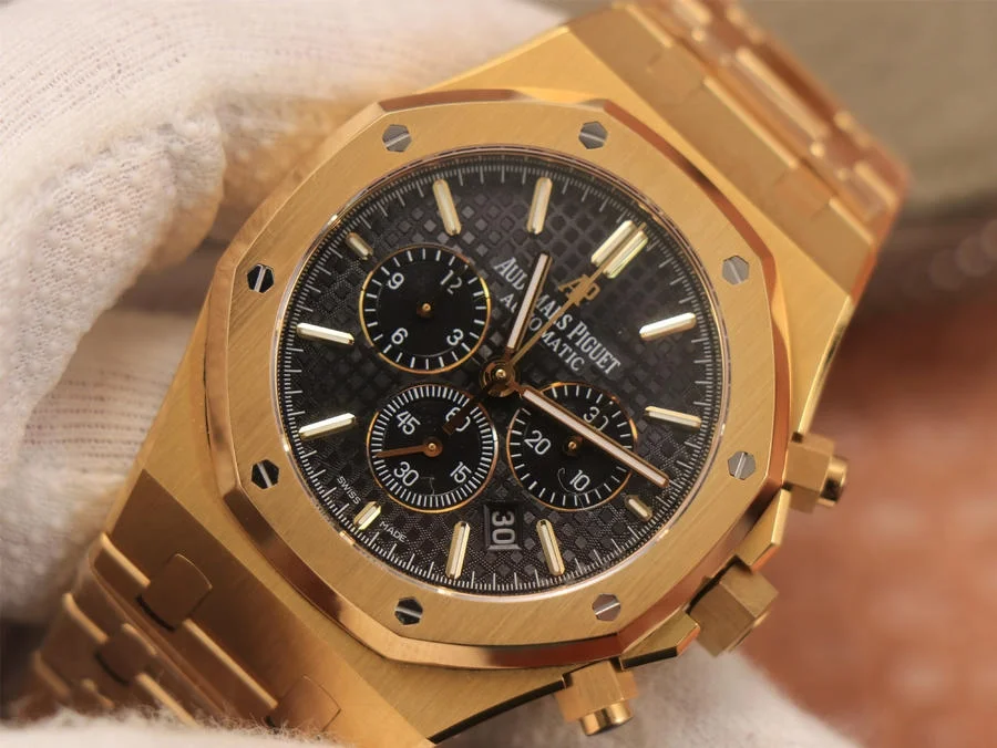 Audemars Piguet Royal Oak Chronograph  18K Gold plated - 1:1 Superclone
