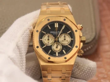 Audemars Piguet Royal Oak Chronograph  18K Gold on 904L Steel - 1:1 Sup