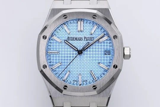 Audemars Piguet Royal Oak Blue Dial Baguette Index – 1:1 Superclone