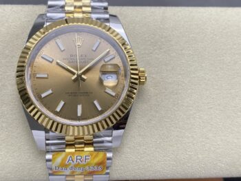 Rolex Datejust 41mm Two-Tone Champagne Dial – 1:1 Superclone