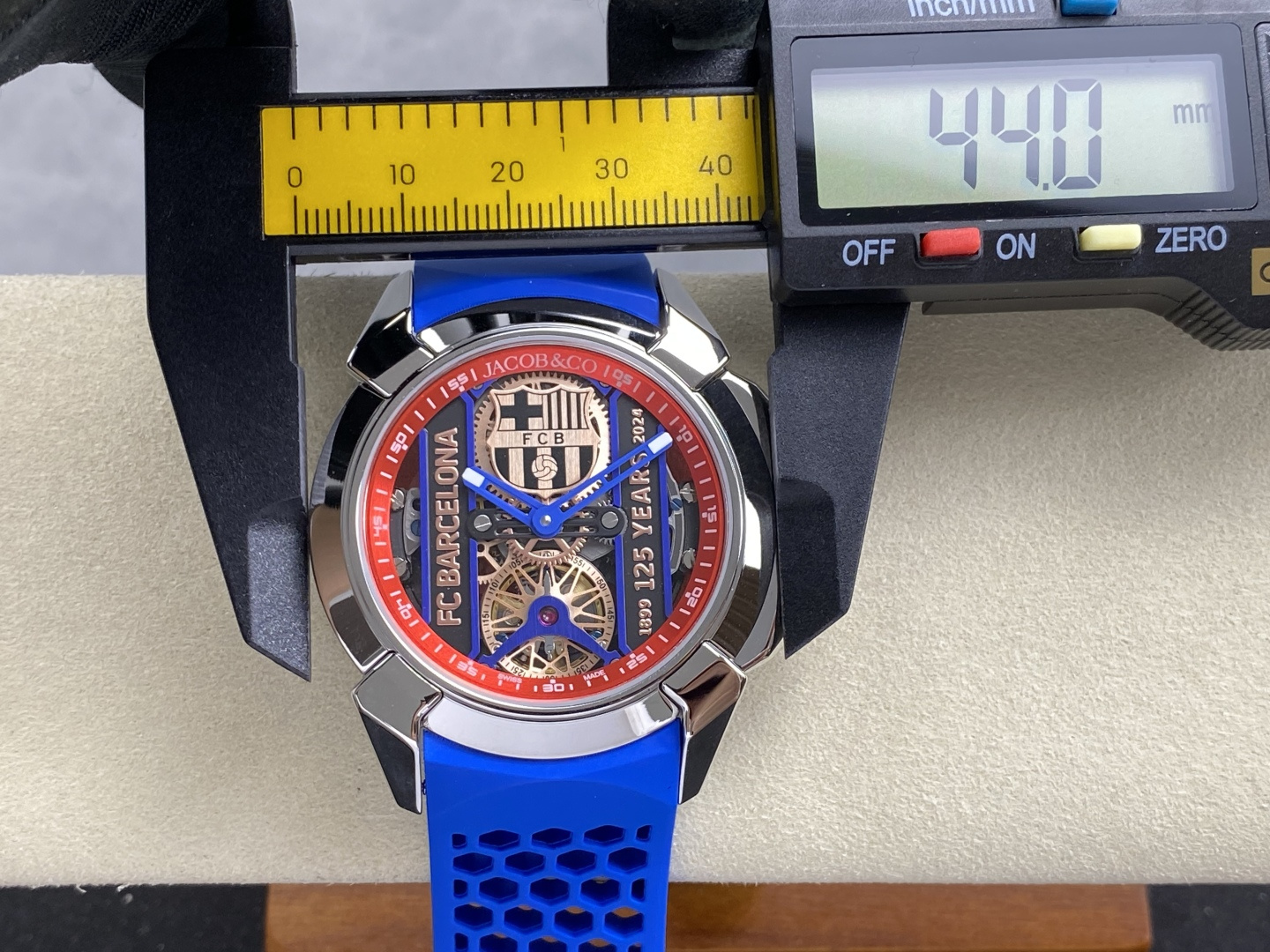 Jacob & Co. Epic X Stainless steel Rubber strap Configuration C78FD6 1:1 Superclone