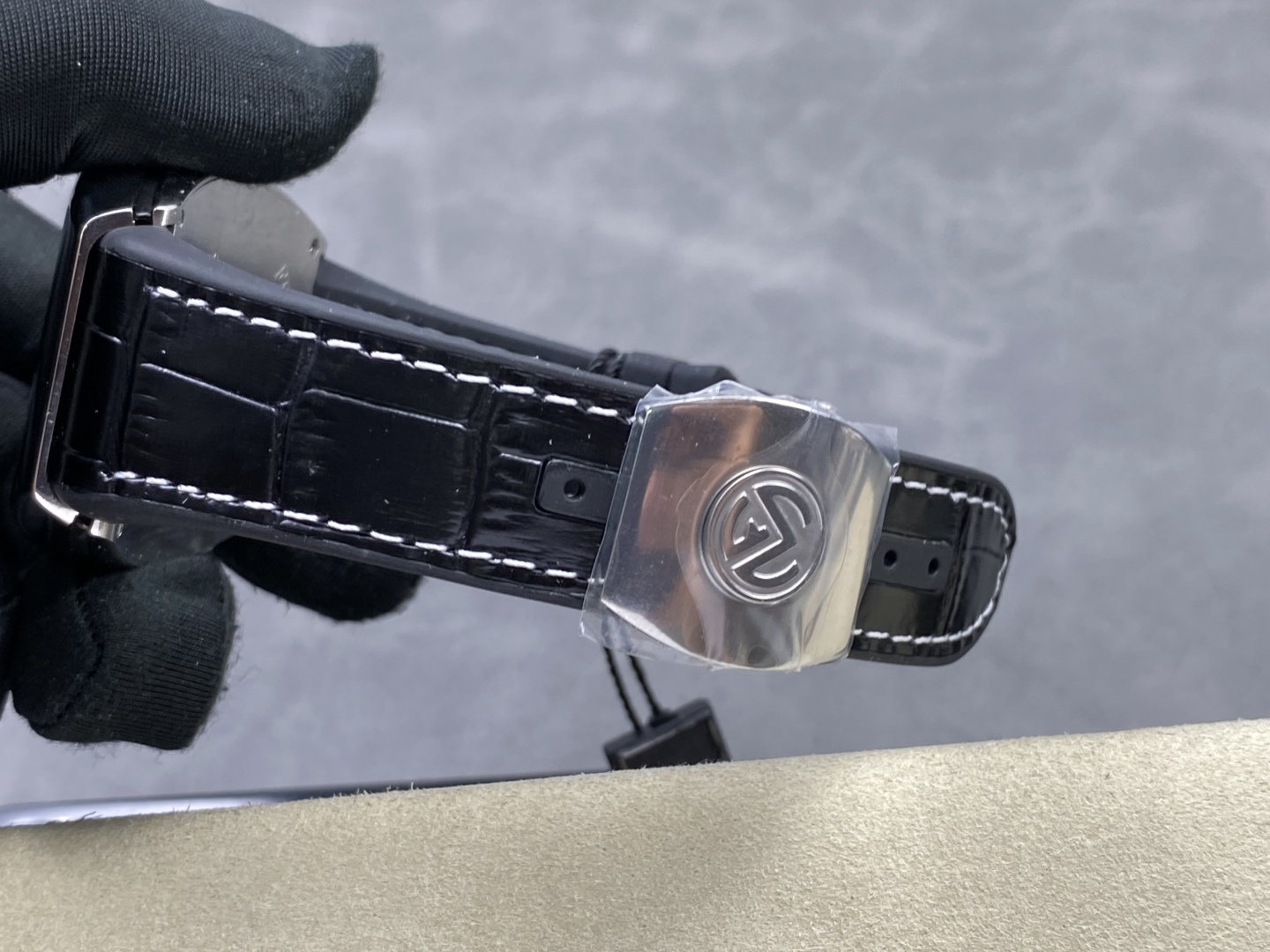 9738-ecf4f2036b921266419d55656fbd73ff0a0db91f3a3d14801ef2b7b1f4ecf084 Franck Muller Vanguard V45 Carbon composite 45 mm ABF Factory Configuration 560A0D 1:1 Superclone