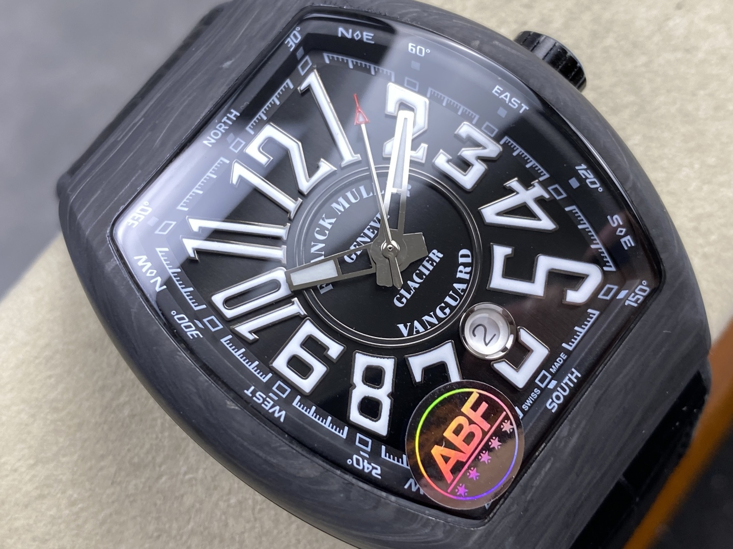 4474-a81196cac42688b6573046fcf27828c06ba1de313e92ab385a0754a99d64d3eb Franck Muller Vanguard V45 Carbon composite 45 mm ABF Factory Configuration 5ED971 1:1 Superclone