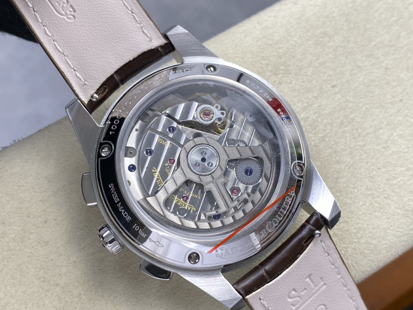 1461-36cd88a0ab049eac2f9f109a5a413f00372f42dc44eb9effed3505647a459ca8 Jaeger-LeCoultre Polaris Stainless steel 42 mm Chronograph KR Factory Configuration B28DA4 1:1 Superclone