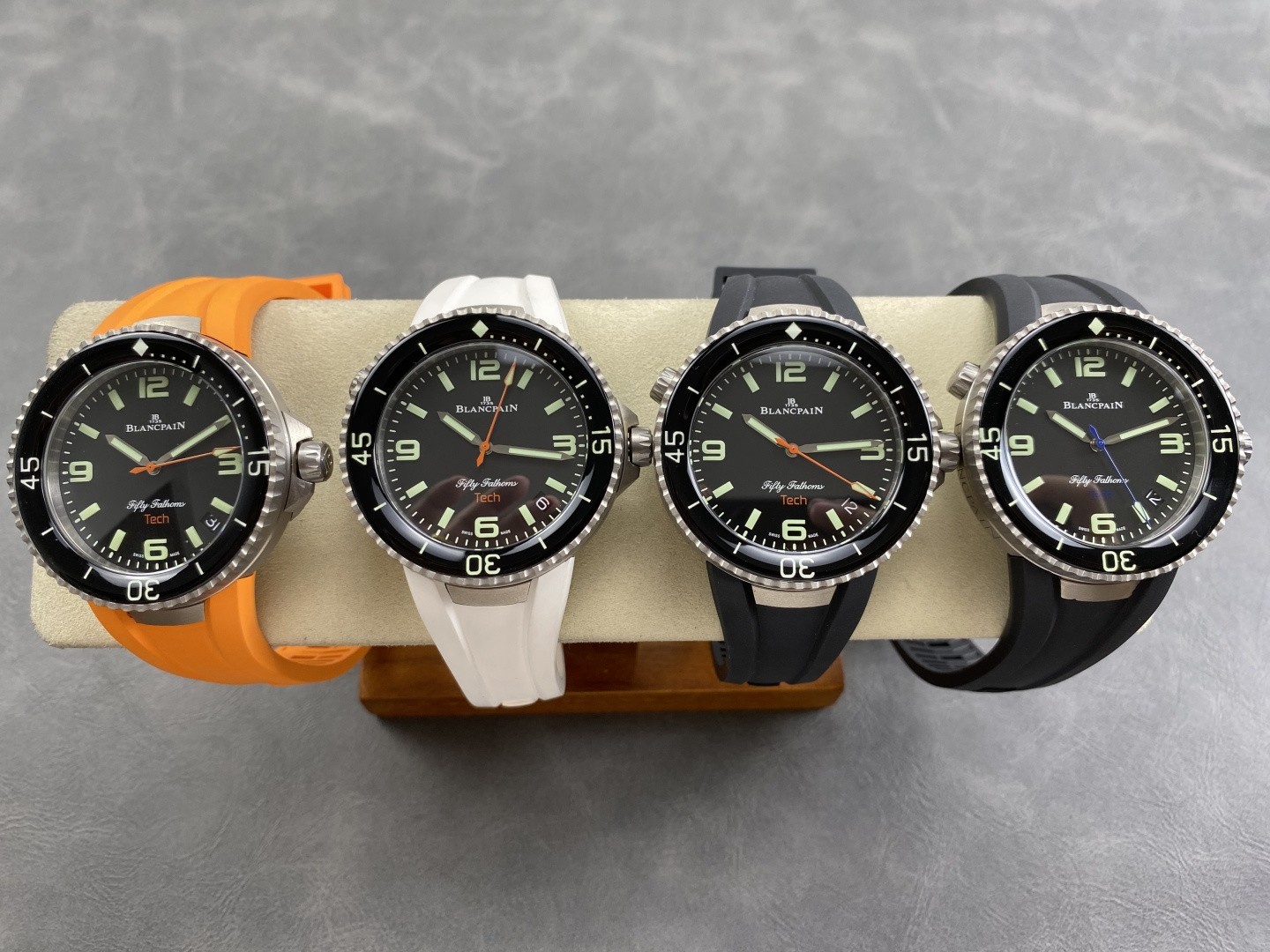 Blancpain Fifty Fathoms Rubber strap 45 mm Configuration DDFA95 1:1 Superclone