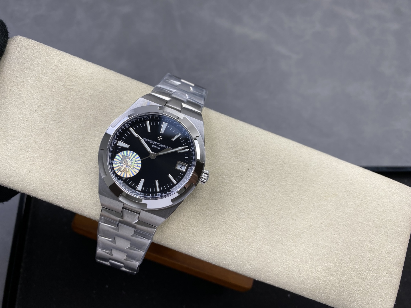 Vacheron Constantin Overseas 4500V Stainless steel Rose Stainless-steel bracelet K1 Factory Configuration C02DD5 1:1 Superclone