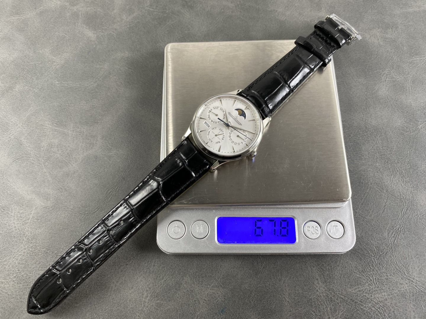7951-1c17f2f3114412da8c69cd3a60325a193309c6537ecd114c880df72a7045f438 Jaeger-LeCoultre Master Ultra Thin 39 mm Moon phase Configuration AF92E9 1:1 Superclone