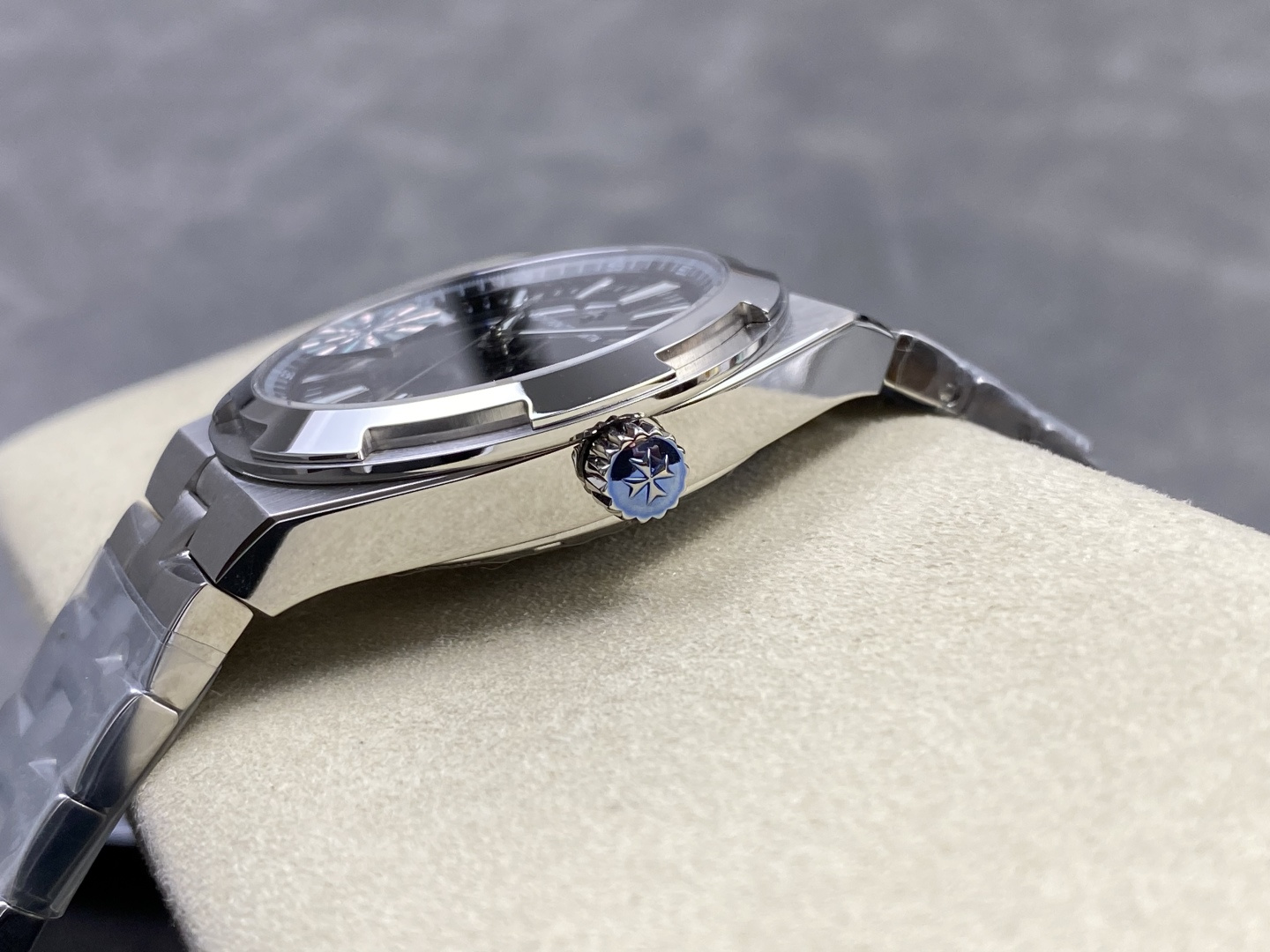 14428-bb535d58f6614c5e3991ebba915eb73299615ed87f35efc51a40f03b318eaf29 Vacheron Constantin Overseas 4500V Stainless steel Rose Stainless-steel bracelet K1 Factory Configuration C02DD5 1:1 Superclone