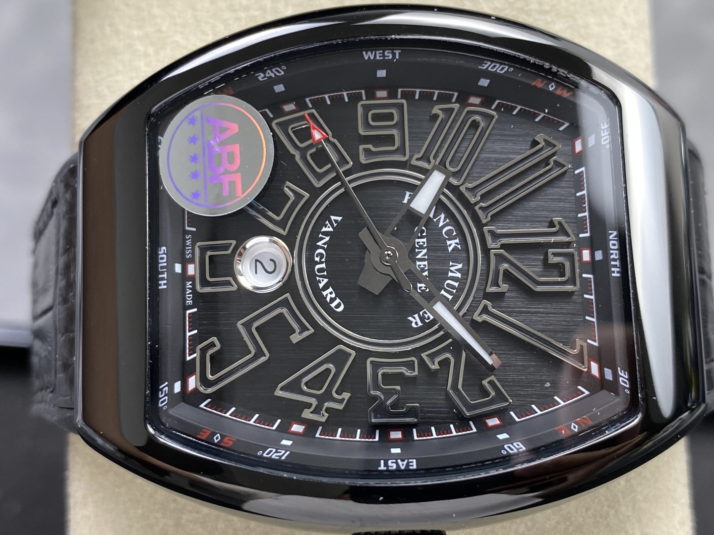 5531-96dcef3de32181c09d7aaae461c308b2f3c890f013178e1b8ab27f9776c993c9 Franck Muller Vanguard V45 Carbon composite 45 mm ABF Factory Configuration 86105F 1:1 Superclone