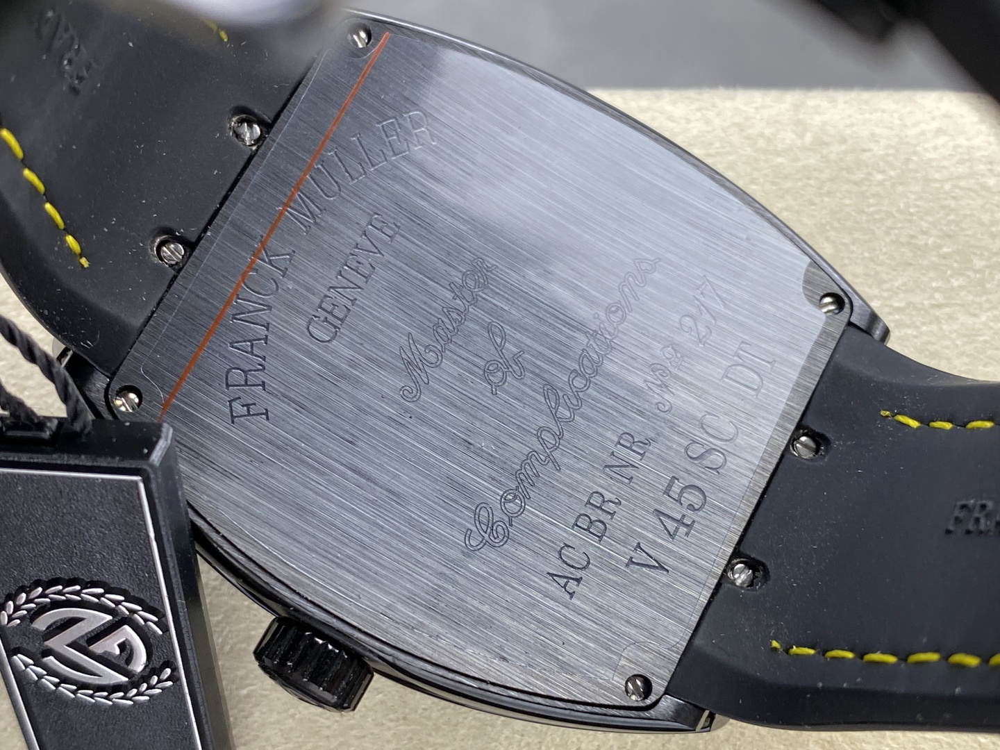 11750-1090474d4b6d775ec32237f199f722bbc2107c0821e3ce23aa9fbd46d67bbc05 Franck Muller Vanguard V45 Carbon composite 45 mm ABF Factory Configuration 9FBBAB 1:1 Superclone