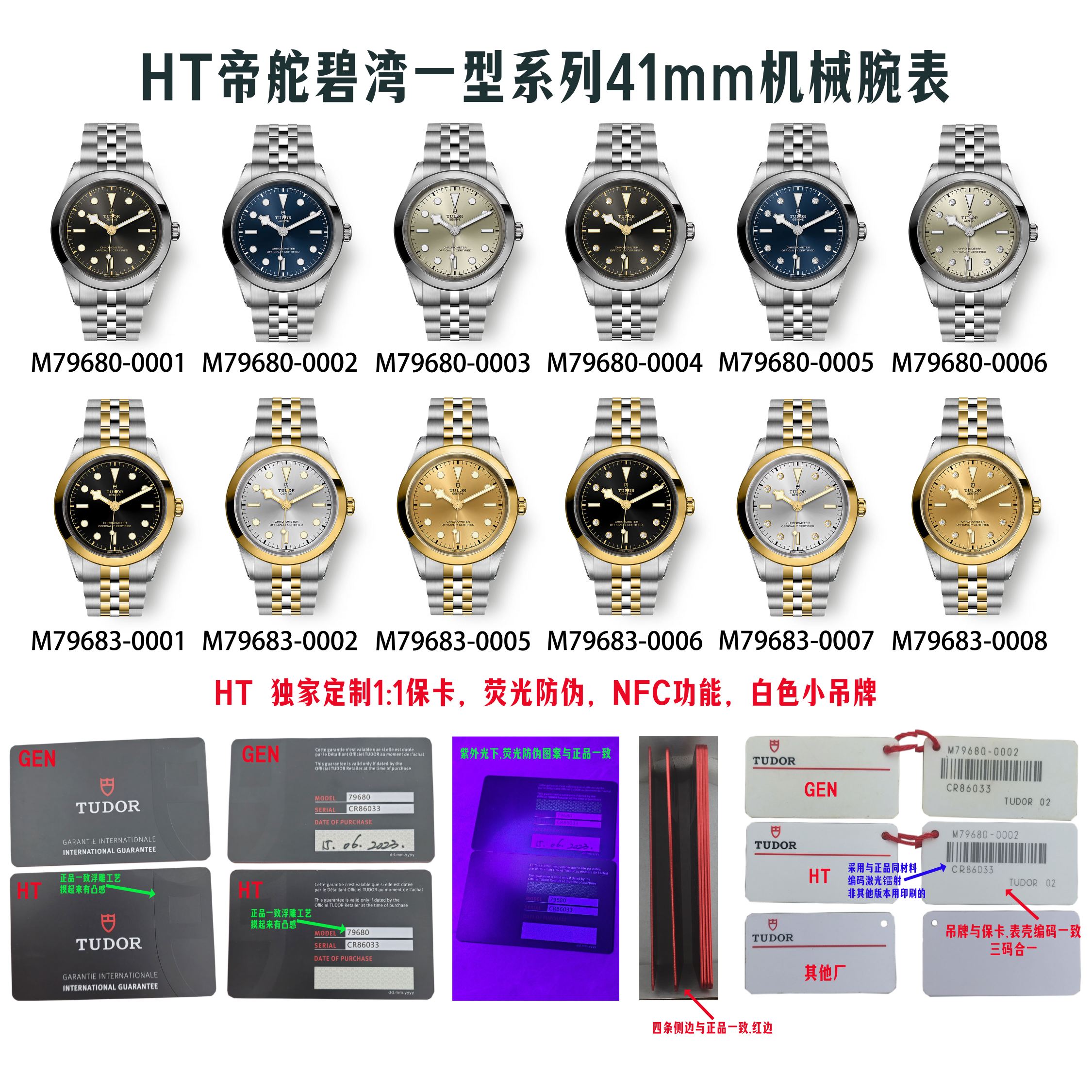 Tudor Black Bay Gold 41 mm HT Factory Configuration 37D81C 1:1 Superclone
