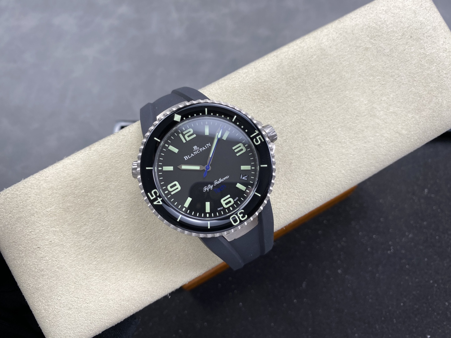 Blancpain Fifty Fathoms Rubber strap 45 mm Configuration 3F168D 1:1 Superclone