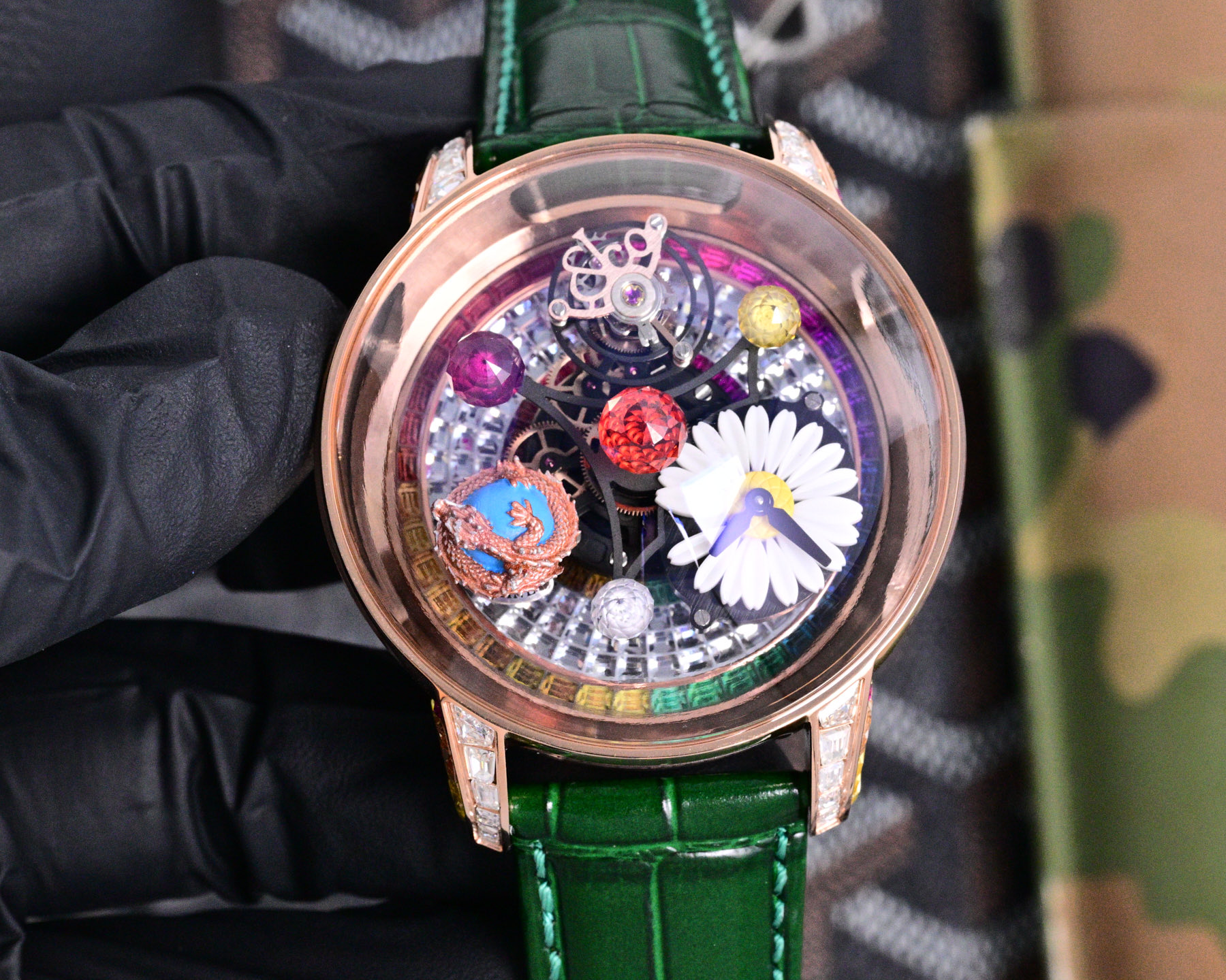 Jacob & Co. Astronomia Rose-gold tone 47 mm Tourbillon Configuration 97A316 1:1 Superclone