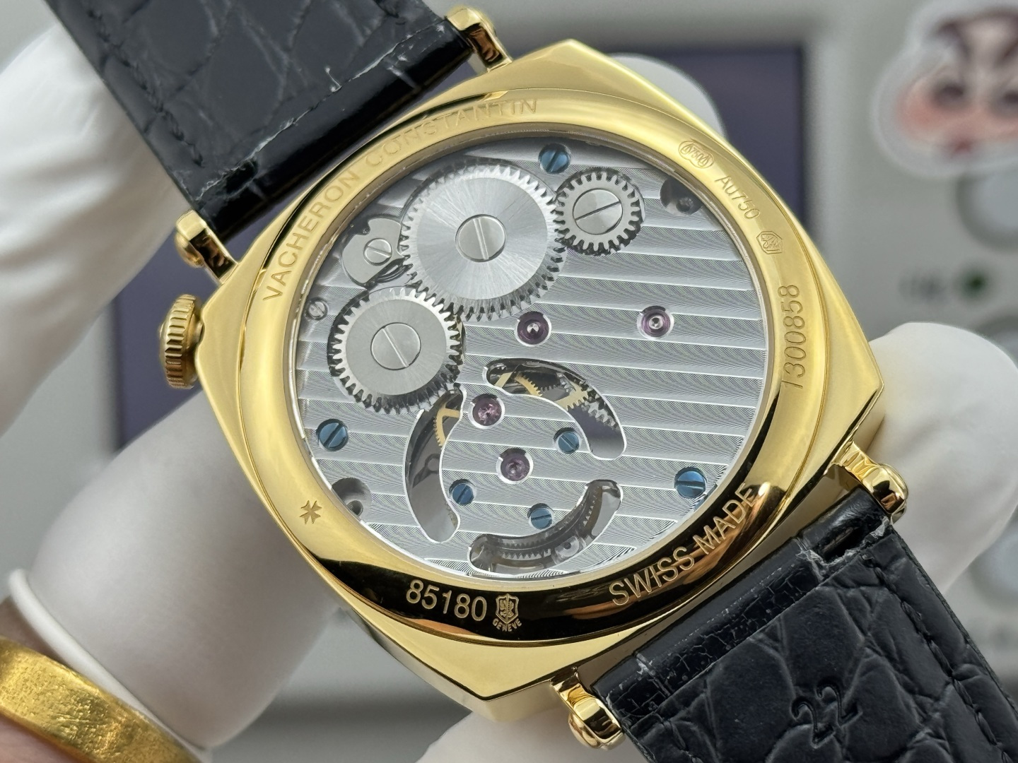 9830-548787f90a4830dc7f1886fcb694f4c65cfb39e51a0457a5241c7c1fae72f9ac Vacheron Constantin Historiques American 1921-Inspired Tourbillon 71B5AF 1:1 Superclone
