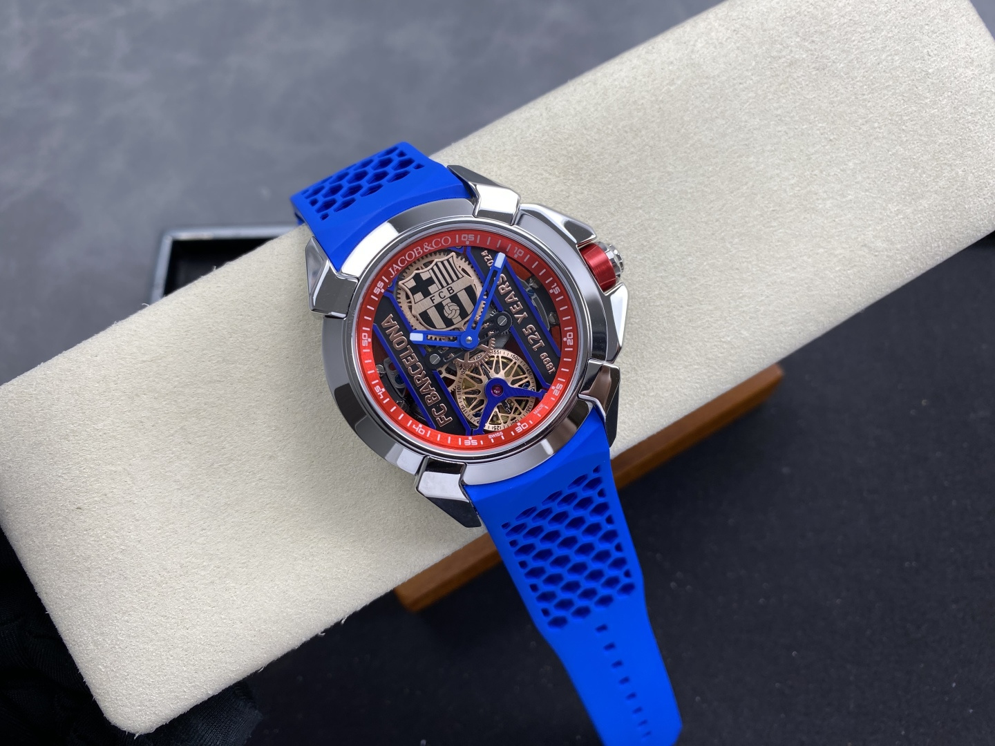Jacob & Co. Epic X Stainless steel Rubber strap Configuration C78FD6 1:1 Superclone