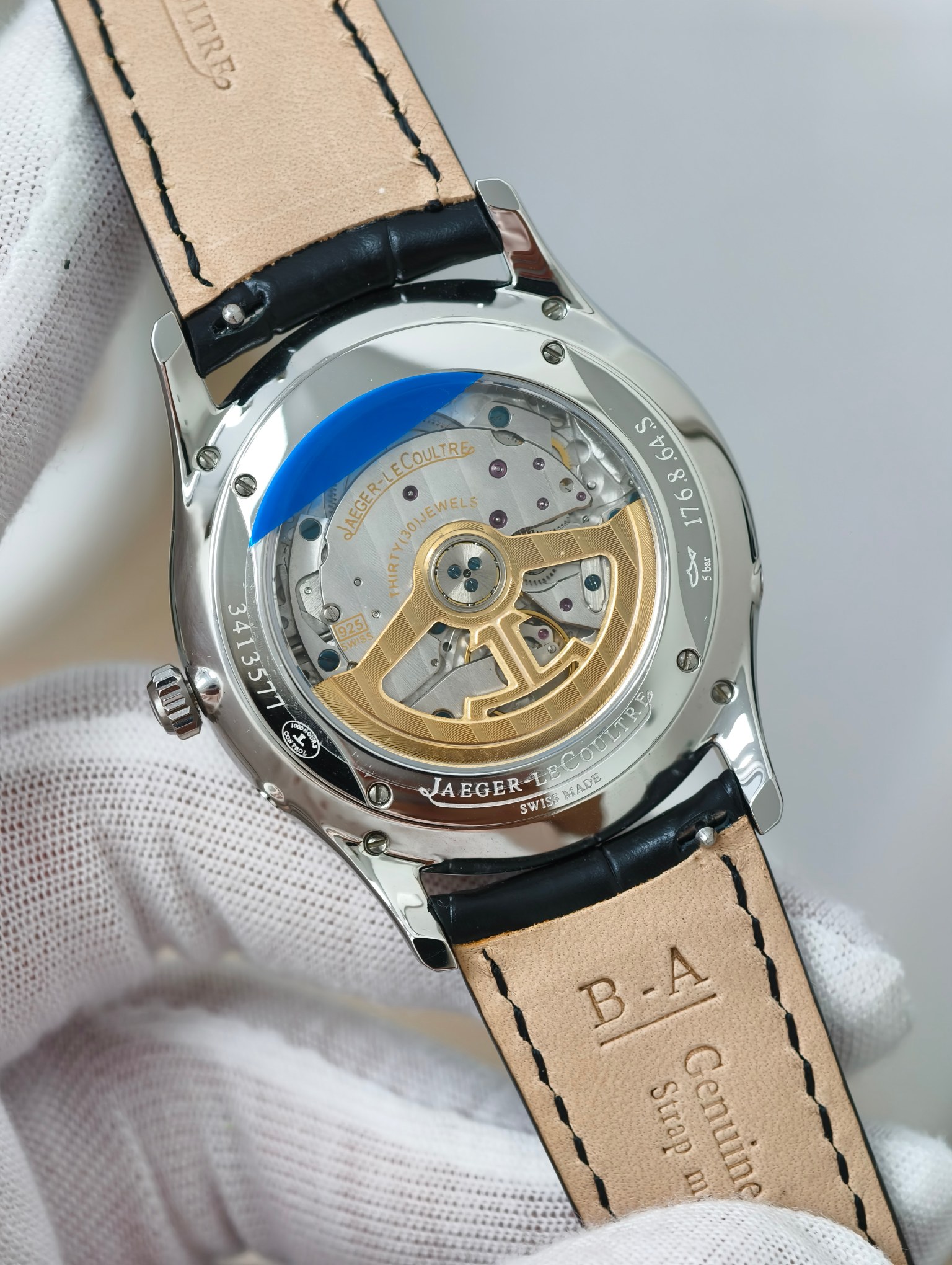 7652-fecd4b6a182a5751e92896a75331f3f97501e0a2e05b42e7904da68693377525 Jaeger-LeCoultre Master Control Moon phase Configuration 2D4911 1:1 Superclone