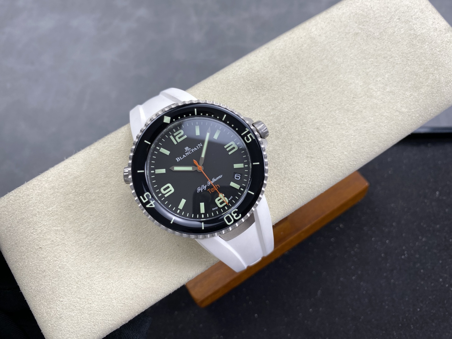Blancpain Fifty Fathoms Rubber strap 45 mm Configuration F543D0 1:1 Superclone