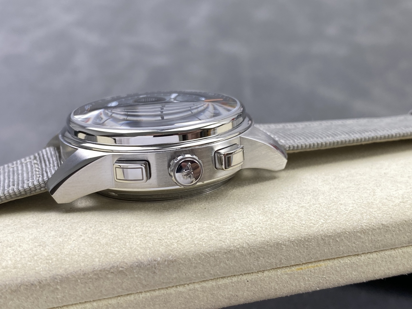Jaeger-LeCoultre Polaris Stainless steel 42 mm Chronograph KR Factory Configuration E75200 1:1 Superclone