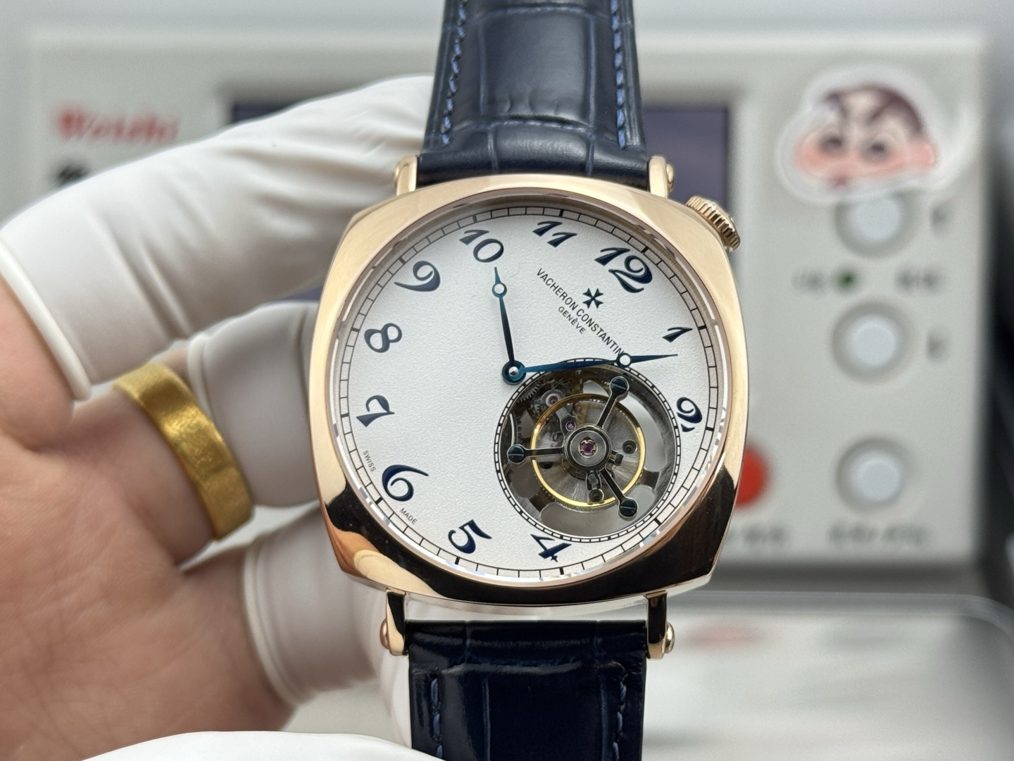 2898-f9a9cceb6eb1909aa0d126997319915f533393565658d4229b2c1ac1c8eef0bf Vacheron Constantin Historiques American 1921-Inspired Tourbillon E51F7C 1:1 Superclone