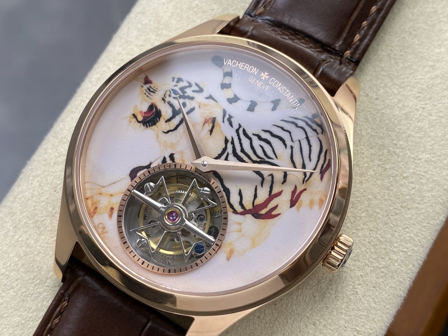 Vacheron Constantin Overseas 42 mm Tourbillon Manual-wind ANT Factory Configuration A9DECF 1:1 Superclone