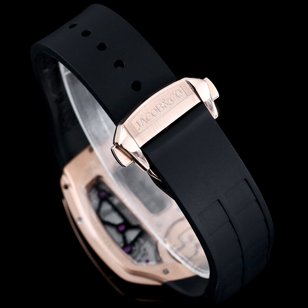 2651-823f112baf7cb8938eaa5e76df992d32c38514037758a0ab02cc058b208ffc43 Jacob & Co. Bugatti Chiron Platinum Tourbillon Configuration 26CFEF 1:1 Superclone