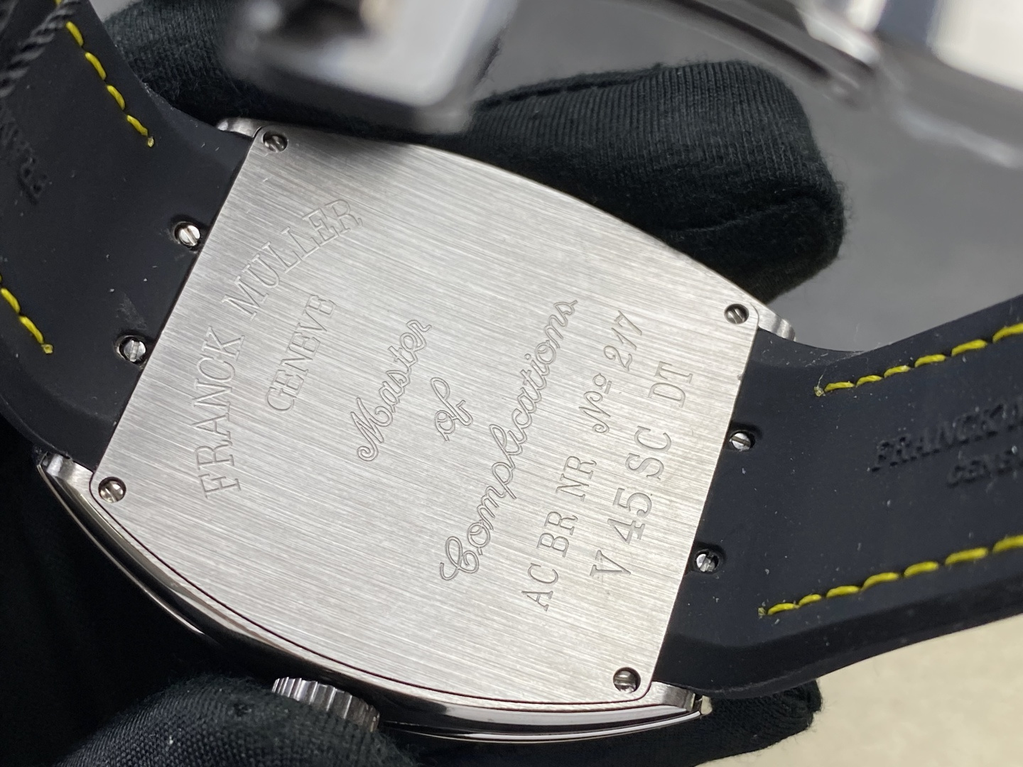 6031-ca96a7554b4a619b64e4f47ef99328c8f458ddbaff9b294858c939f315c9cf42 Franck Muller Vanguard V45 Carbon composite 45 mm ABF Factory Configuration B5097C 1:1 Superclone