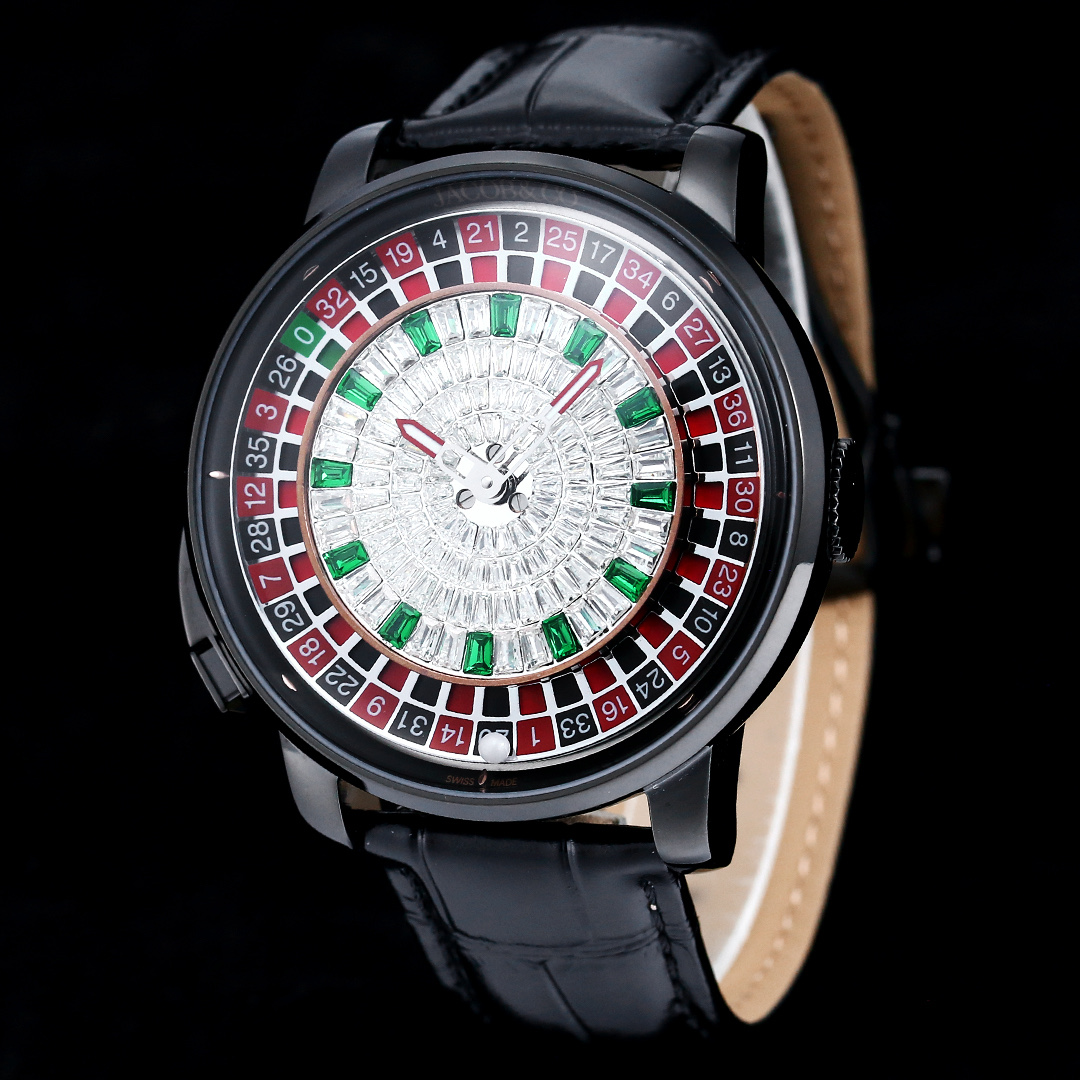 Jacob & Co. Casino Tourbillon Ceramic 44 mm Configuration 89EFC8 1:1 Superclone