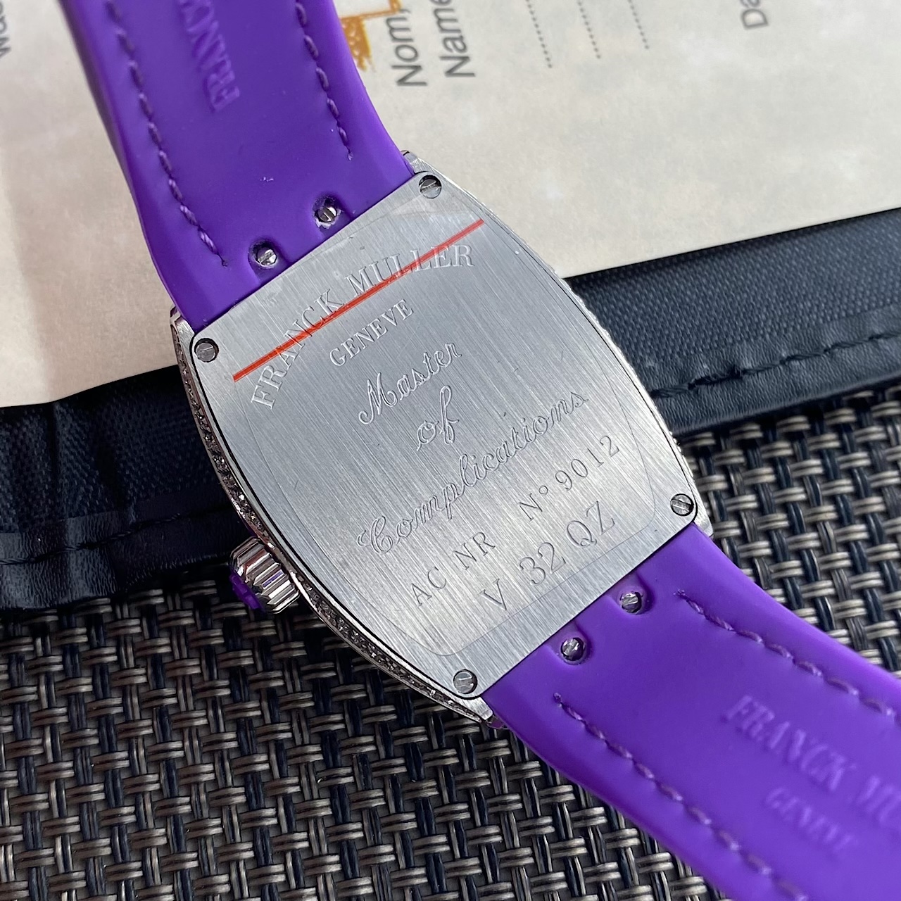 11860-a001c2e1e76646a5ba564c8524333db7484b771836e425a76250028c051d0edc Franck Muller Vanguard V32 Leather strap 42.3 mm Configuration 6ACE31 1:1 Superclone