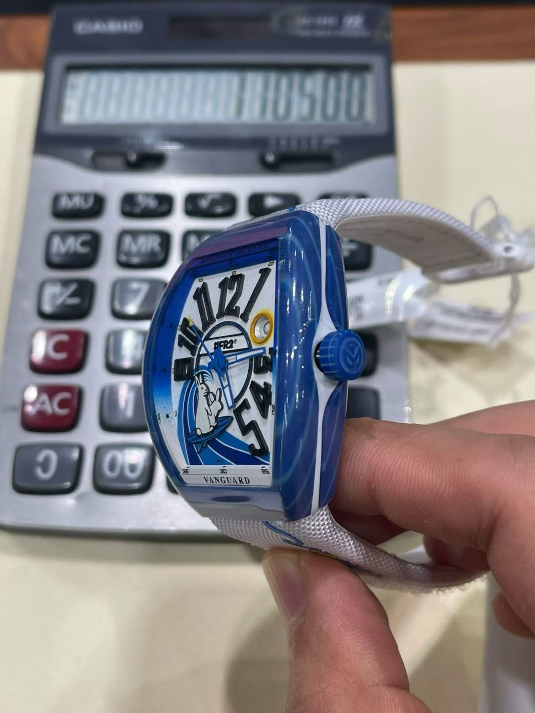 15148-85a678b2dc8f85ca7a4446f73e3405e4095565f87b76d05694740e845606c118 Franck Muller Vanguard V41 QQF Factory Configuration D595A8 1:1 Superclone