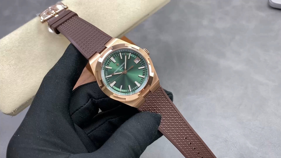 Vacheron Constantin Overseas 4500V Stainless steel Rose Stainless-steel bracelet K1 Factory Configuration D9F022 1:1 Superclone