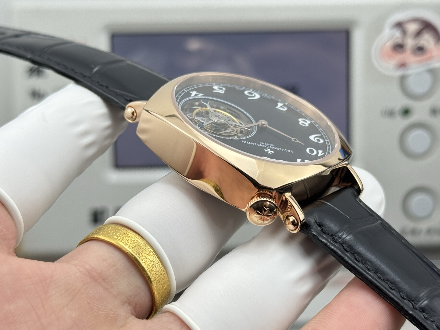 10911-48c0e4a66035cae89621f03a84b7f91af38688a3a78bffe28d83b6c9517b01d7 Vacheron Constantin Historiques American 1921-Inspired Tourbillon E617E9 1:1 Superclone