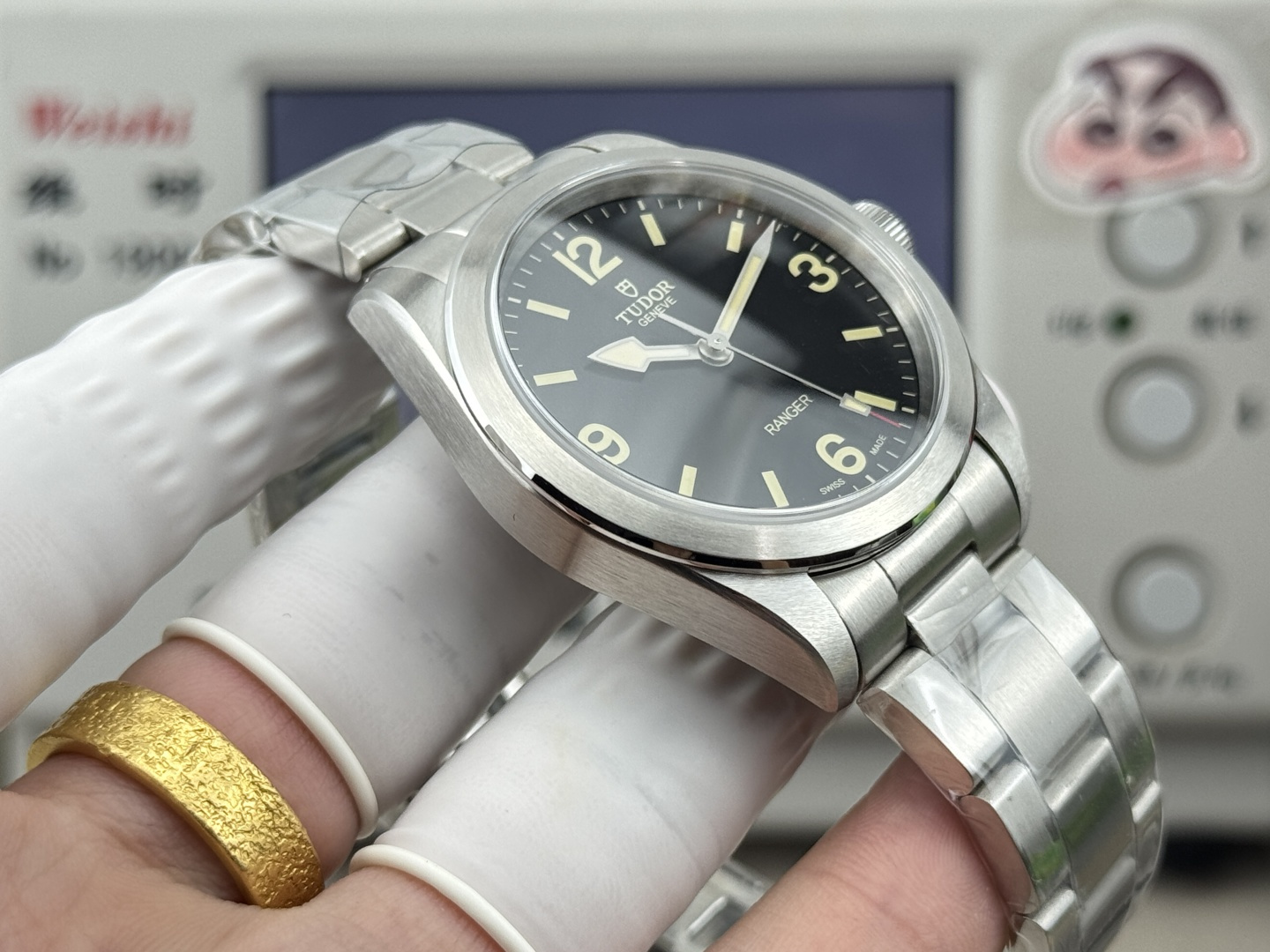 5801-4560297e3fe33dc95b7e88fae210ef9c7d6afb32cd1369ad56235edbec06fa25 Tudor Ranger watch – 39mm steel case, Steel bracelet – m79950-0001 1:1 Superclone