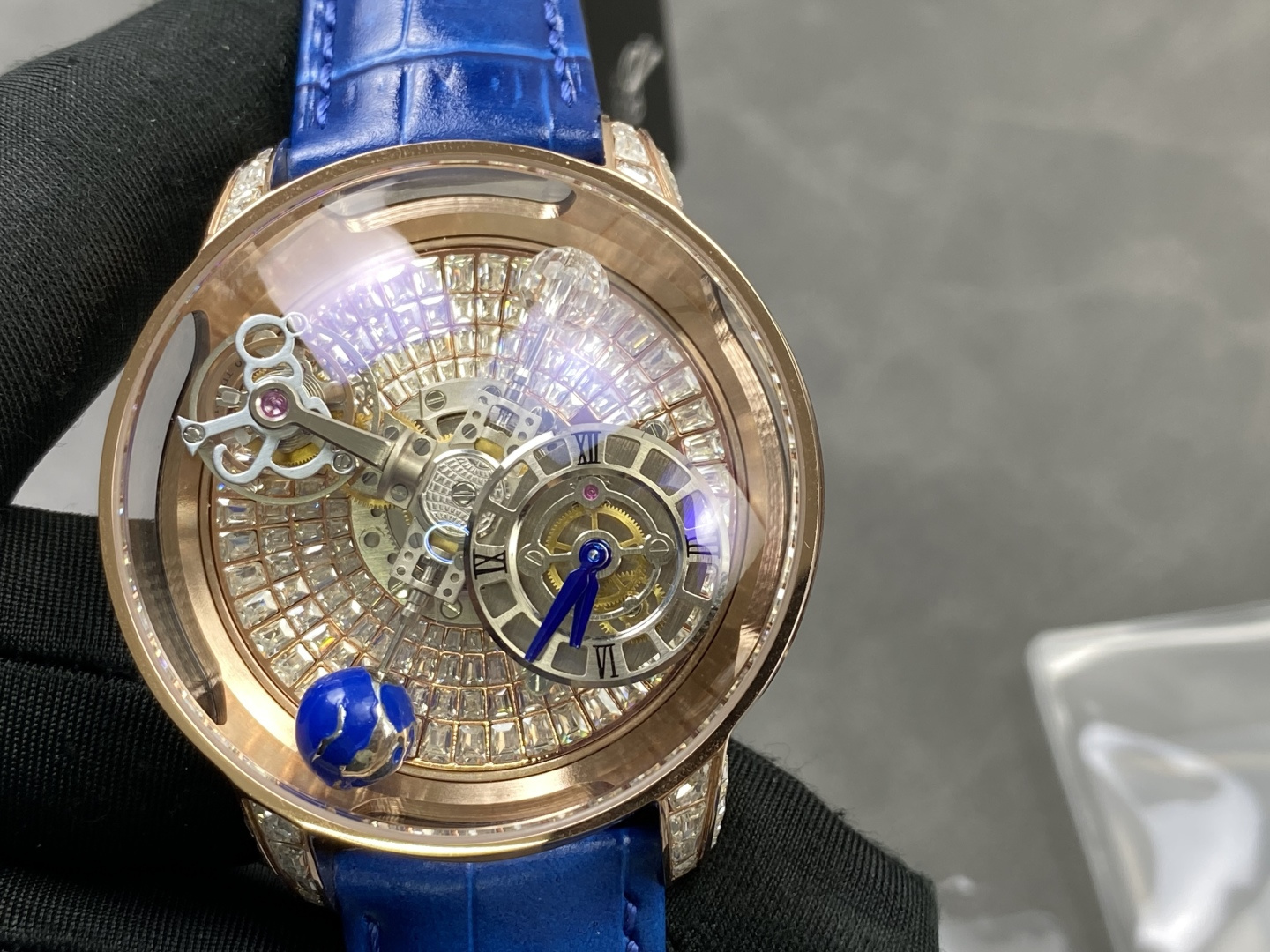 14509-db9340b9796ca7406ee0b5319cbc223066bd40be60f8ca4cd007aa29c70ddc7b Jacob & Co. Astronomia Configuration 3CC3F7 1:1 Superclone