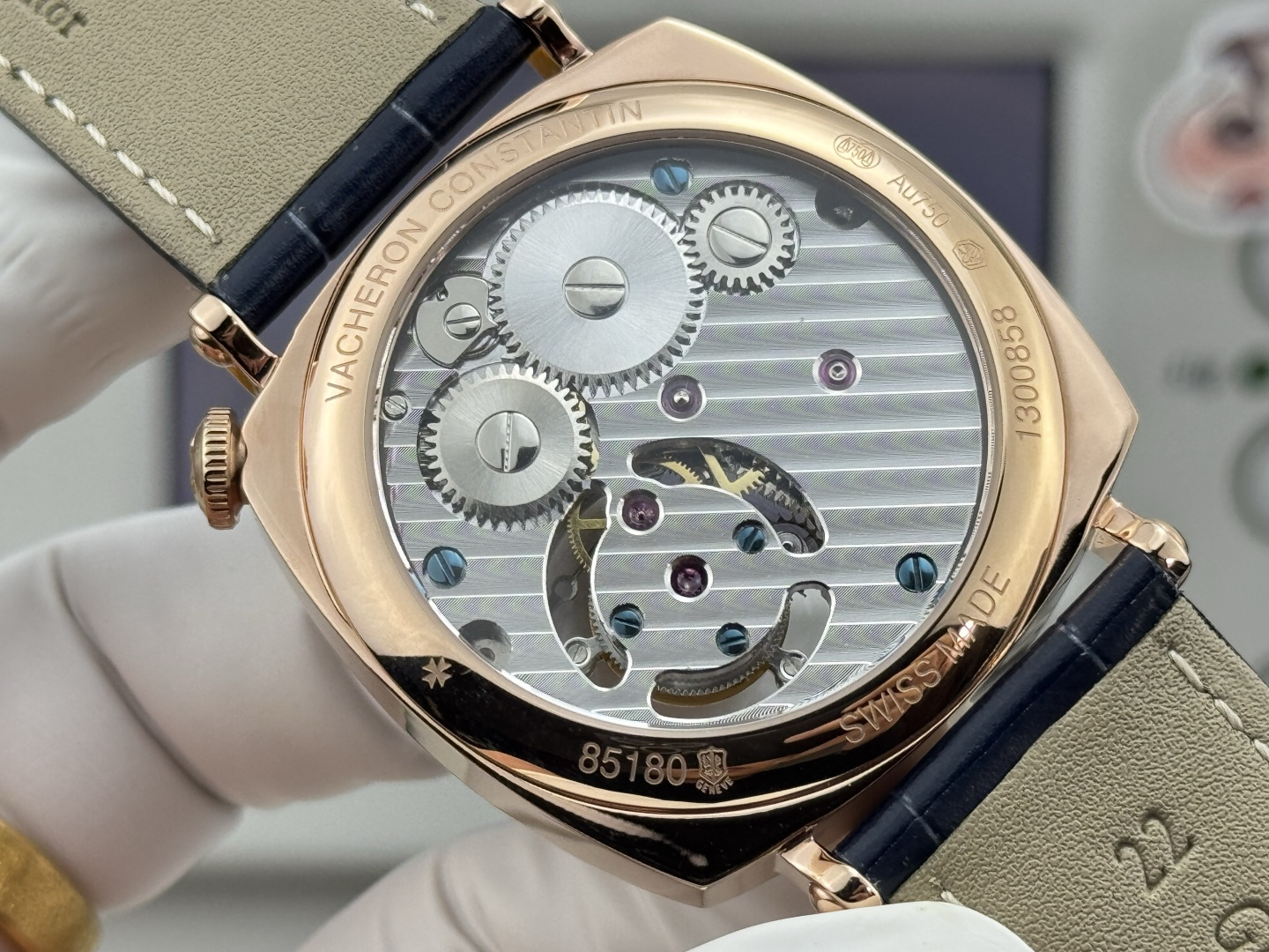 2902-95c7d15fcd66dff399314abf7f02b5b5dd320883796e27b0b5015c6c641f4fce Vacheron Constantin Historiques American 1921-Inspired Tourbillon E51F7C 1:1 Superclone