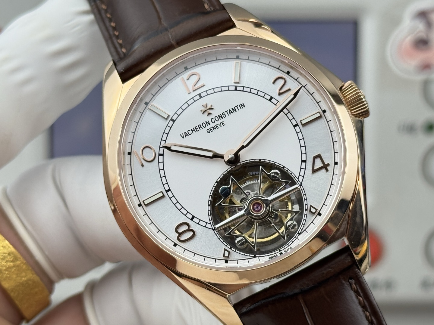 14451-6a823f8b8966d0110fceeb40296bc64b3ed5799c13dbacfa4c44200b1393a8da Vacheron Constantin Fiftysix tourbillon – 41 mm – Pink Gold Watch 6000E/000R-B488 (X60R2316) 1:1 Superclone