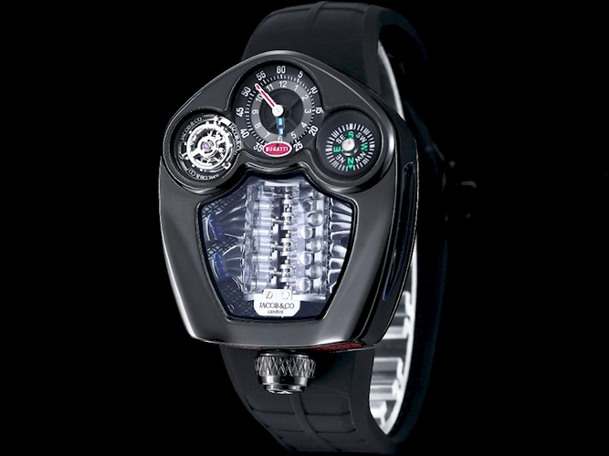 Jacob & Co. Bugatti Chiron Platinum Tourbillon Configuration B41A56 1:1 Superclone