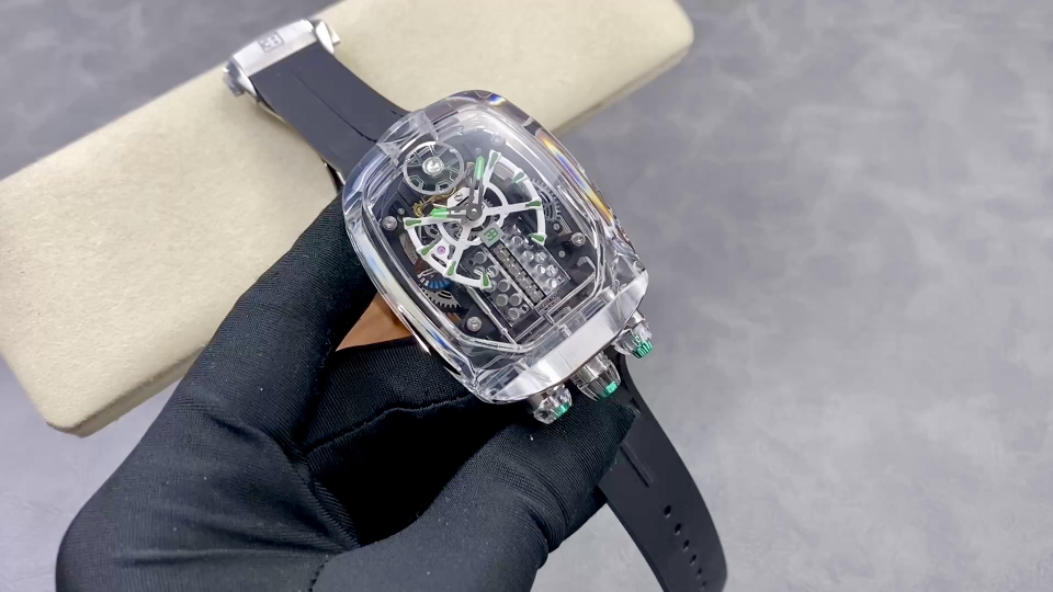 Jacob & Co. Bugatti Chiron Platinum Configuration 02DDC9 1:1 Superclone