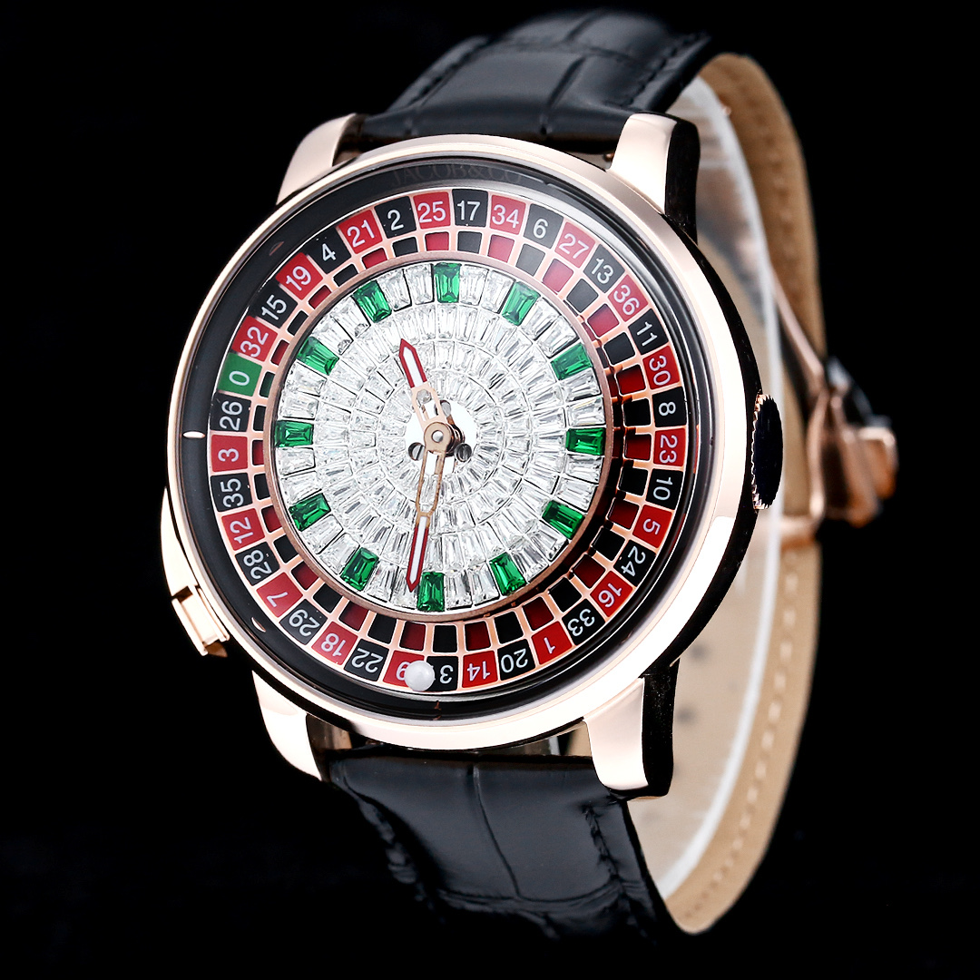 Jacob & Co. Casino Tourbillon Ceramic 44 mm Configuration 89EFC8 1:1 Superclone