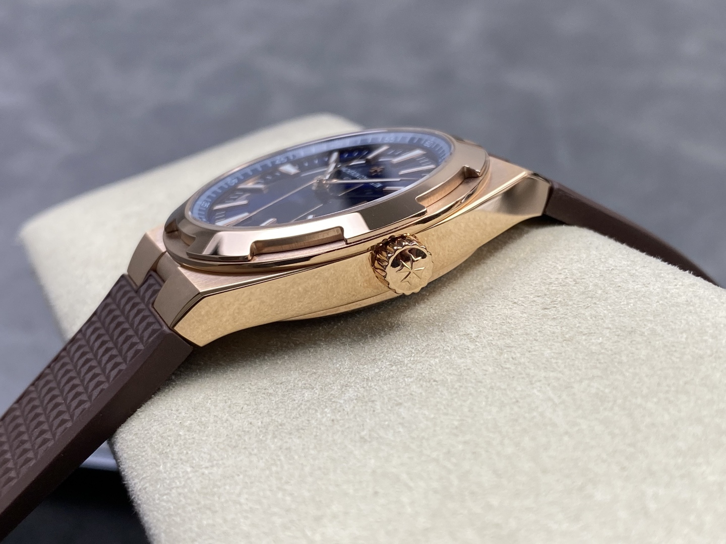 Vacheron Constantin Overseas 4500V Stainless steel Rose Stainless-steel bracelet K1 Factory Configuration 47A92E 1:1 Superclone