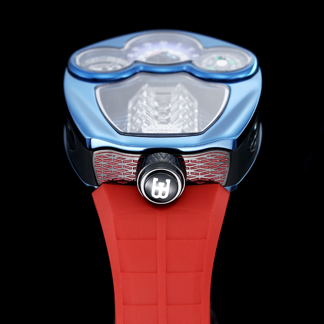 Jacob & Co. Bugatti Chiron Platinum Tourbillon Configuration D1CC95 1:1 Superclone