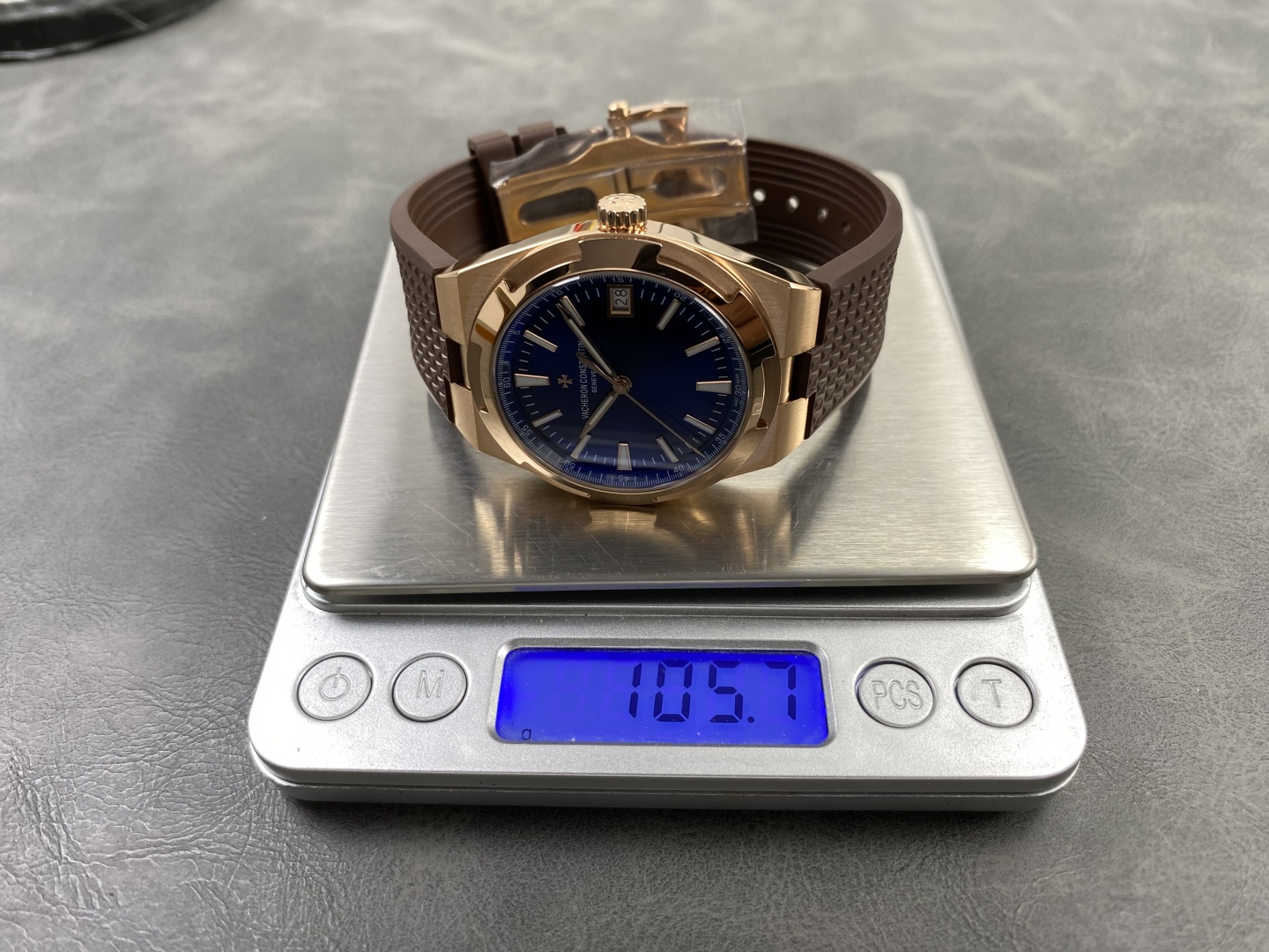 8638-855273ad120fdeed9dcfb97175df9a72db9254409904e3244d97b4eca61d6521 Vacheron Constantin Overseas 4500V Stainless steel Rose Stainless-steel bracelet K1 Factory Configuration 47A92E 1:1 Superclone
