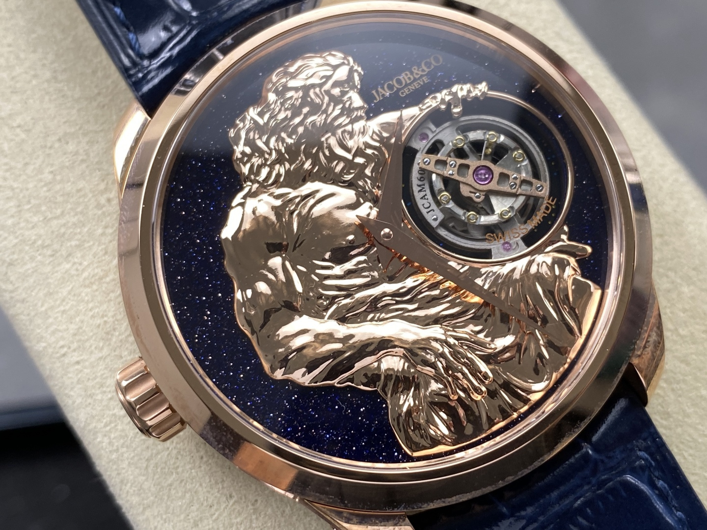 14044-8a215e6c1f0d124abc8d9df3c305c39df7f9da7401f2e9edbbdf0a05f7102ba0 Jacob & Co. Astronomia Leather strap Tourbillon Configuration E26ABE 1:1 Superclone