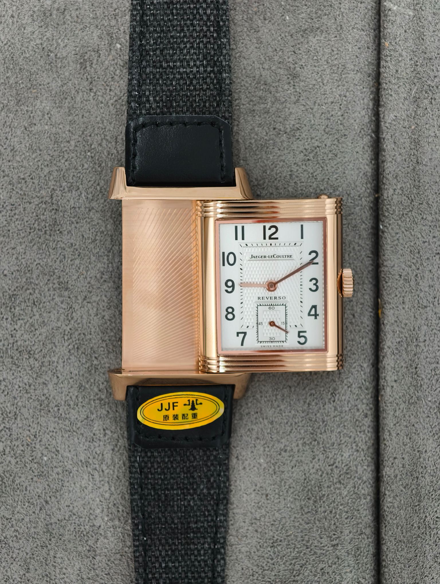 12474-fb0dae1e5f36ebe9b62b7dd852345ab630a9eb63ec0ec9aaa1084c0bd91c7b83 Jaeger-LeCoultre Reverso JJF Factory Configuration 852041 1:1 Superclone