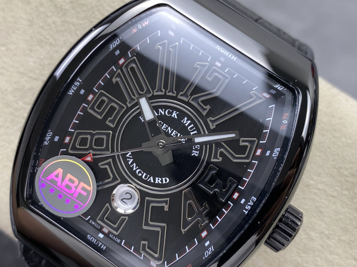 5530-7dacc0cf01cf6a80b1b8b8df0d4d0e0aabf1f5524cb1ad4abefb1063750db155 Franck Muller Vanguard V45 Carbon composite 45 mm ABF Factory Configuration 86105F 1:1 Superclone