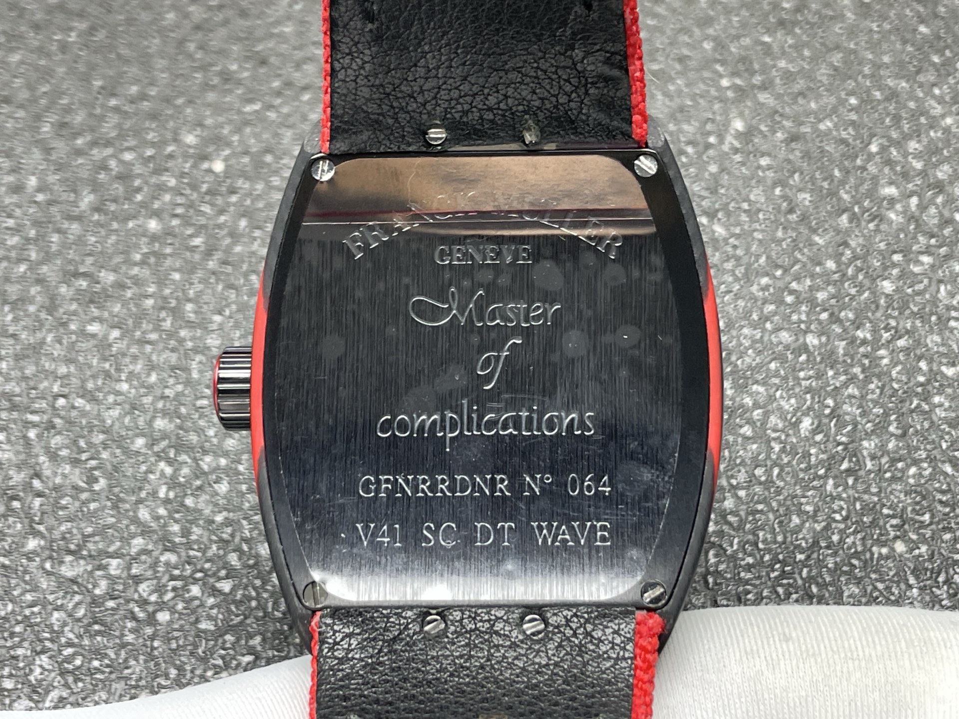7944-482a84ddb385243df381a755a6317a105f20aa48137294735958cea7e57f2cb3 Franck Muller Vanguard V41 QQF Factory Configuration DBA1AF 1:1 Superclone